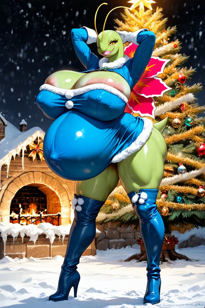 Seductive Pose, Skyrim, Christmas Porno IA