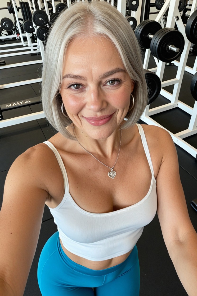 Beautiful Milf, Award Winning Photo, 60+ Porno IA