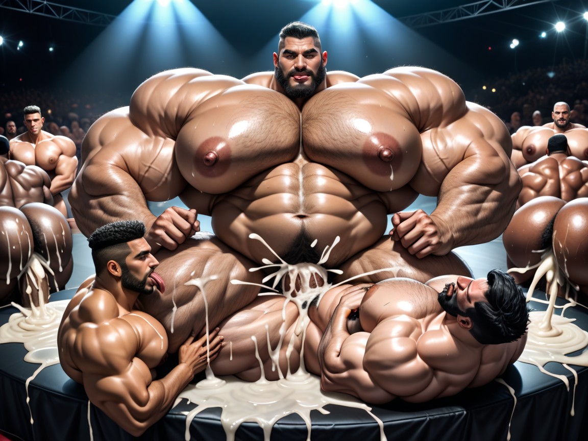 25+, Extremely Large Ass, Triple Penetration AI Porn