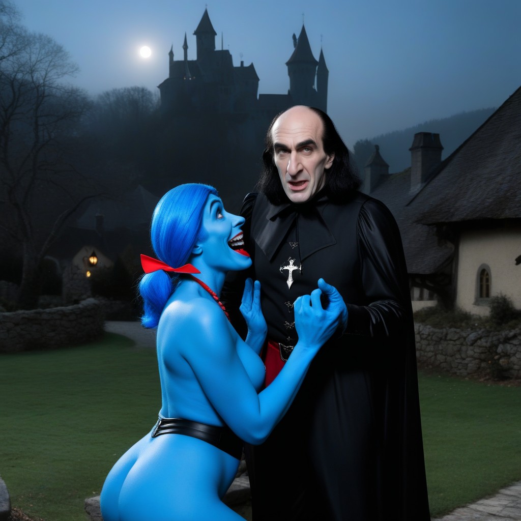 Vaginal Sex, Cosplay, Smurf Village Porno IA