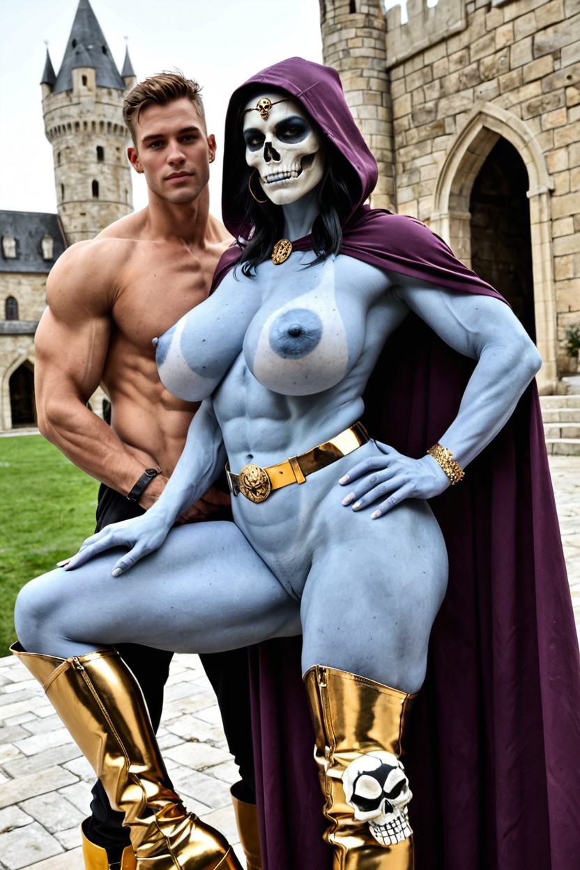 Detailed Erect Nipples, Cosplay, Detailed Dimpled Areola AI Porn