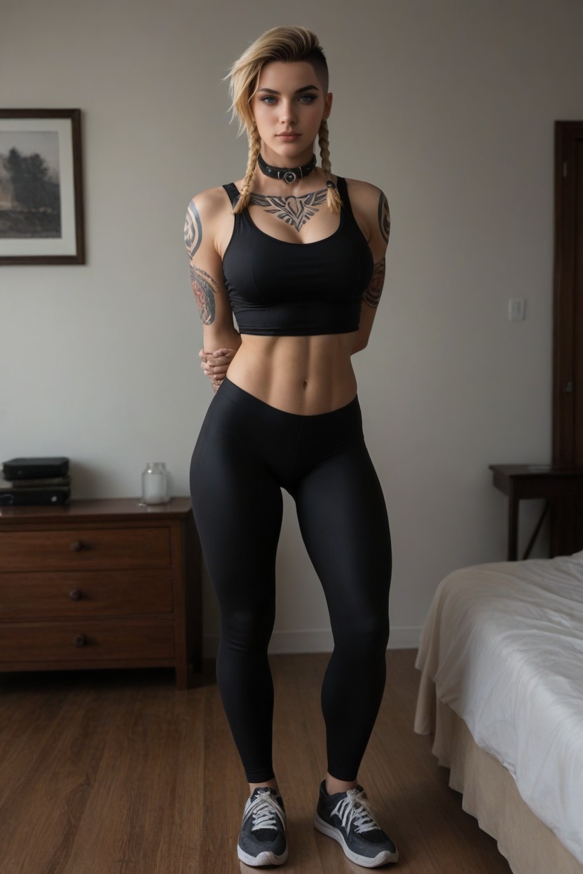 Undercut Tomboy Pixie Hair, Hips, Figure AI Porn