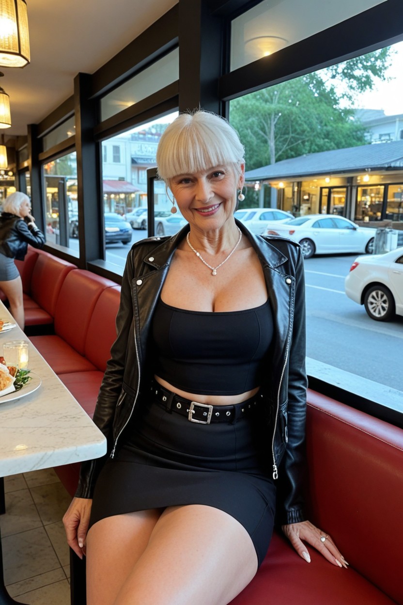 Tomboy Pixie Hair, Full Portrait, Firm Ass AI Porn