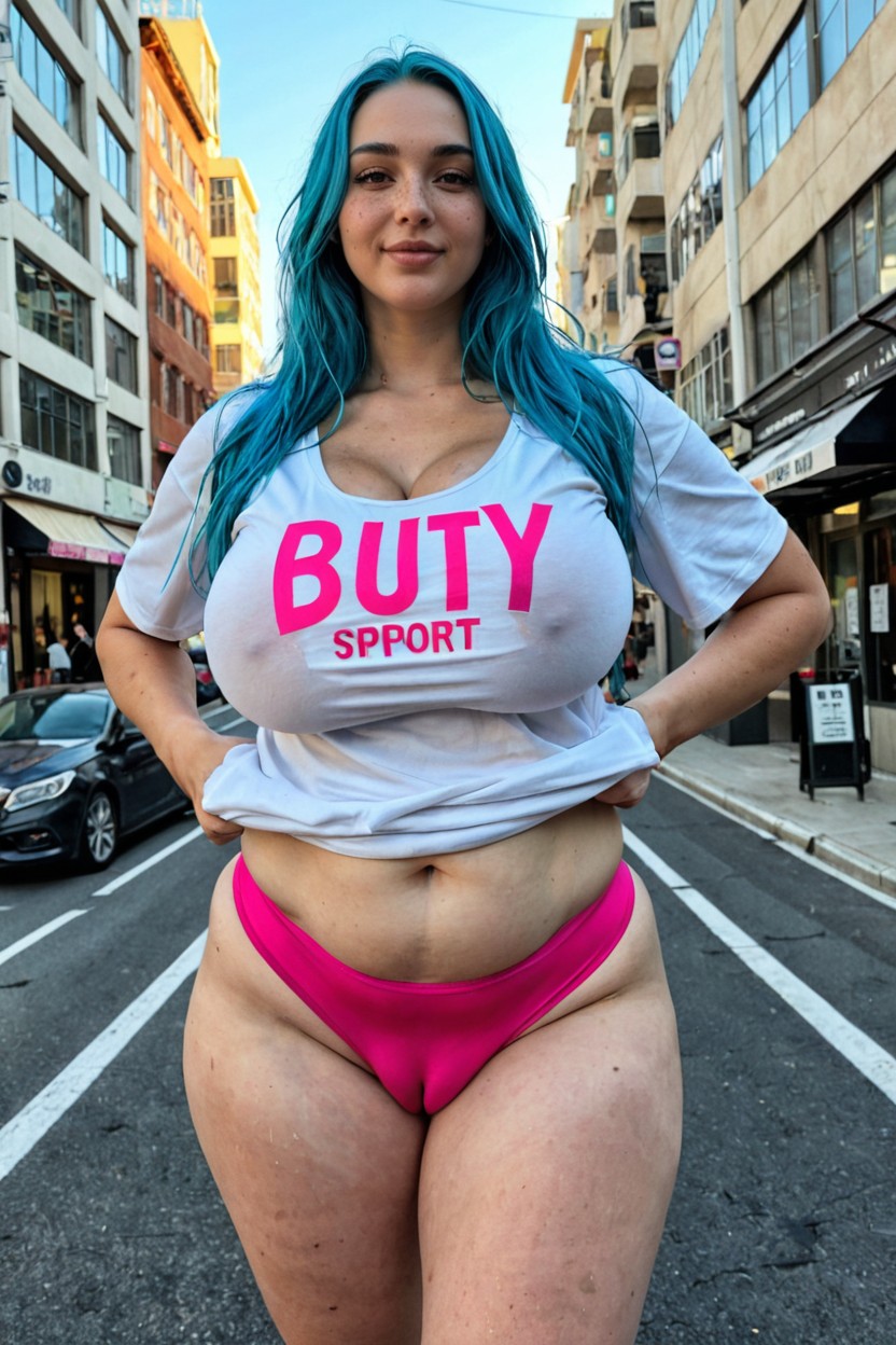 Wearing Pink Sporty, Pussy Outline In Tight Sporty, Sunny AI Porn
