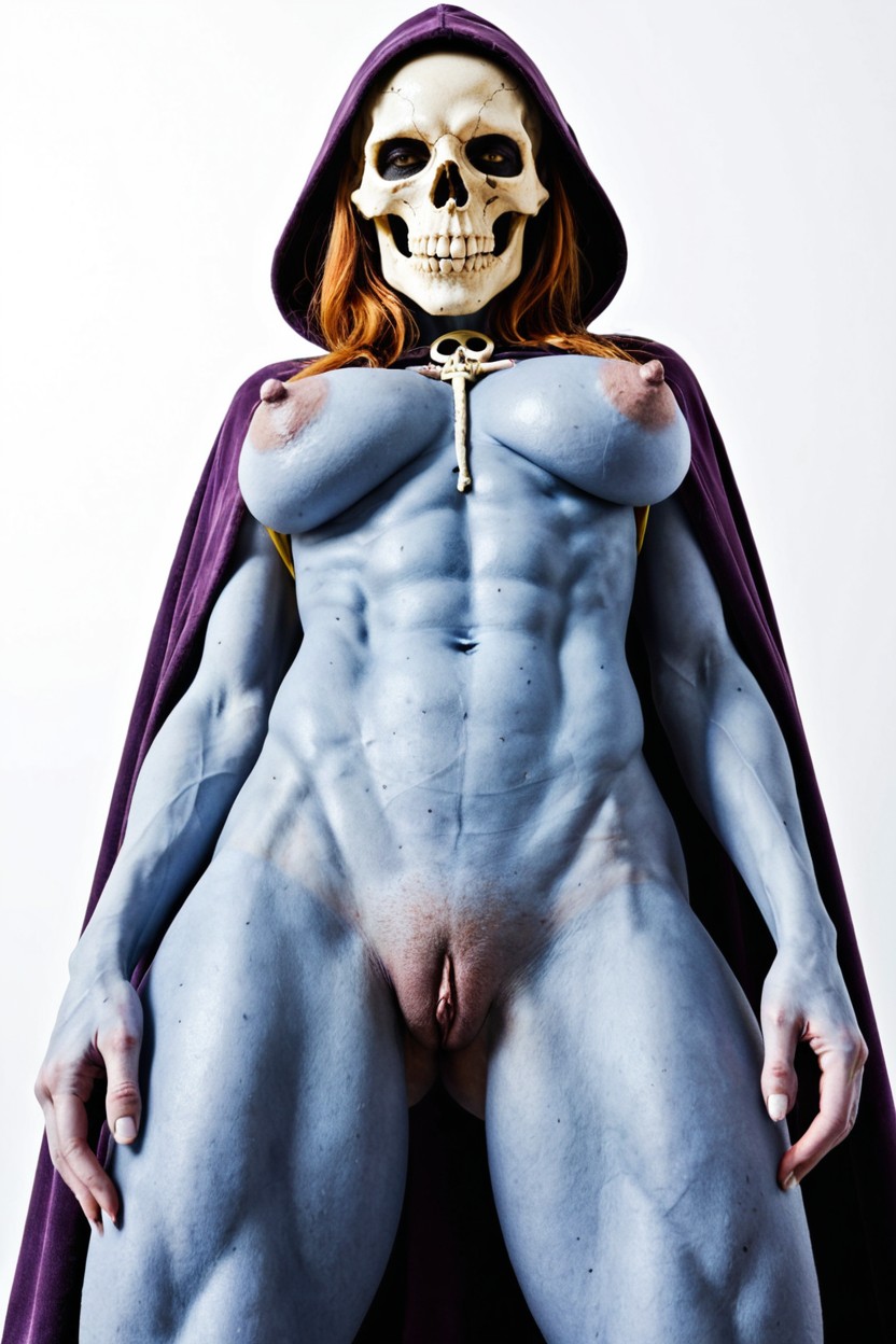 Super Erect Long Nipples, Culo Pequeño, Toned Muscles Porno IA