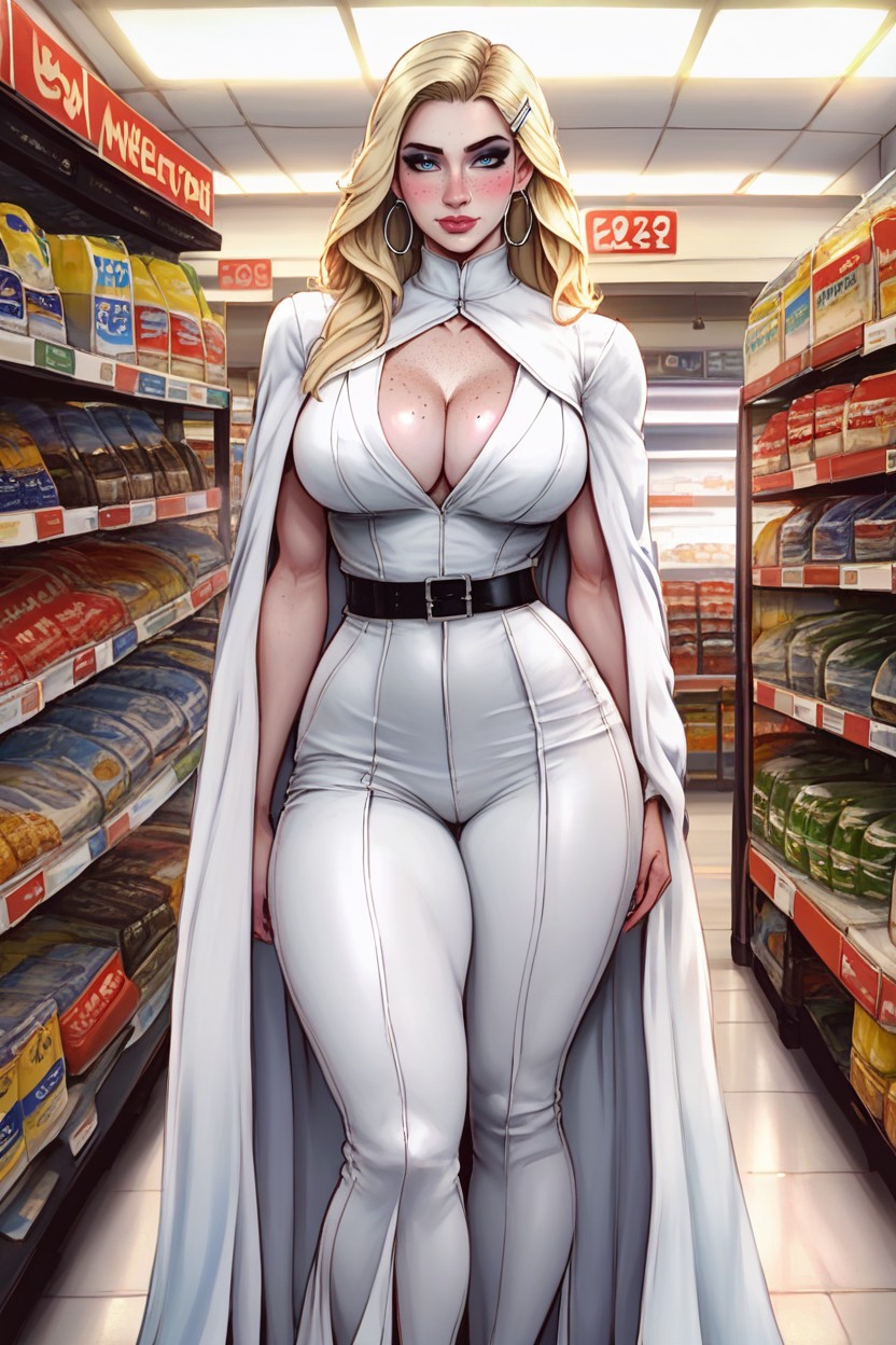Huge Ass, Blue Eyes, Realism Porno IA