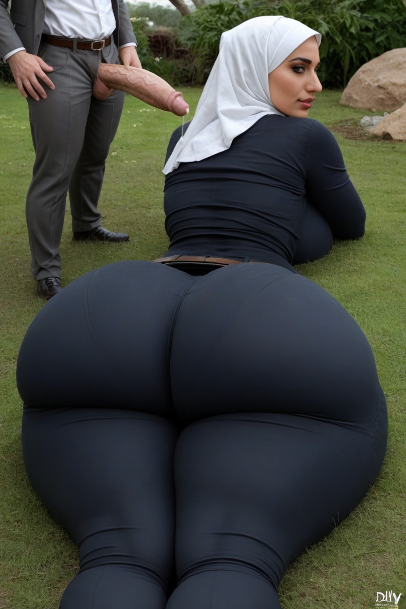 Assjob, Full Body, Massive Hyper Thighs AI Porn