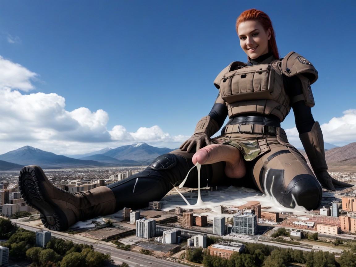 Giga Giantess, About Meters Tall Giantess, 20+ AI Porn