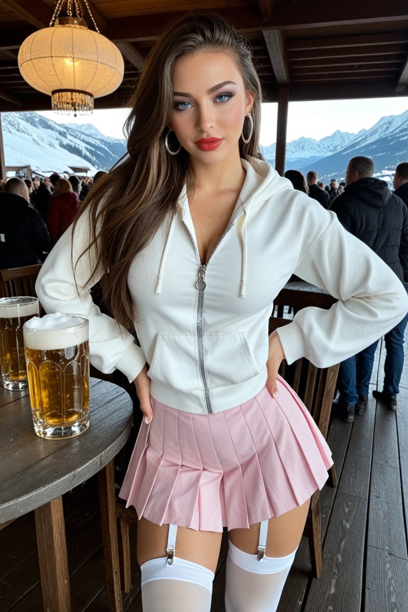 Tanned Skin, 25+, Medium Breast AI Porn