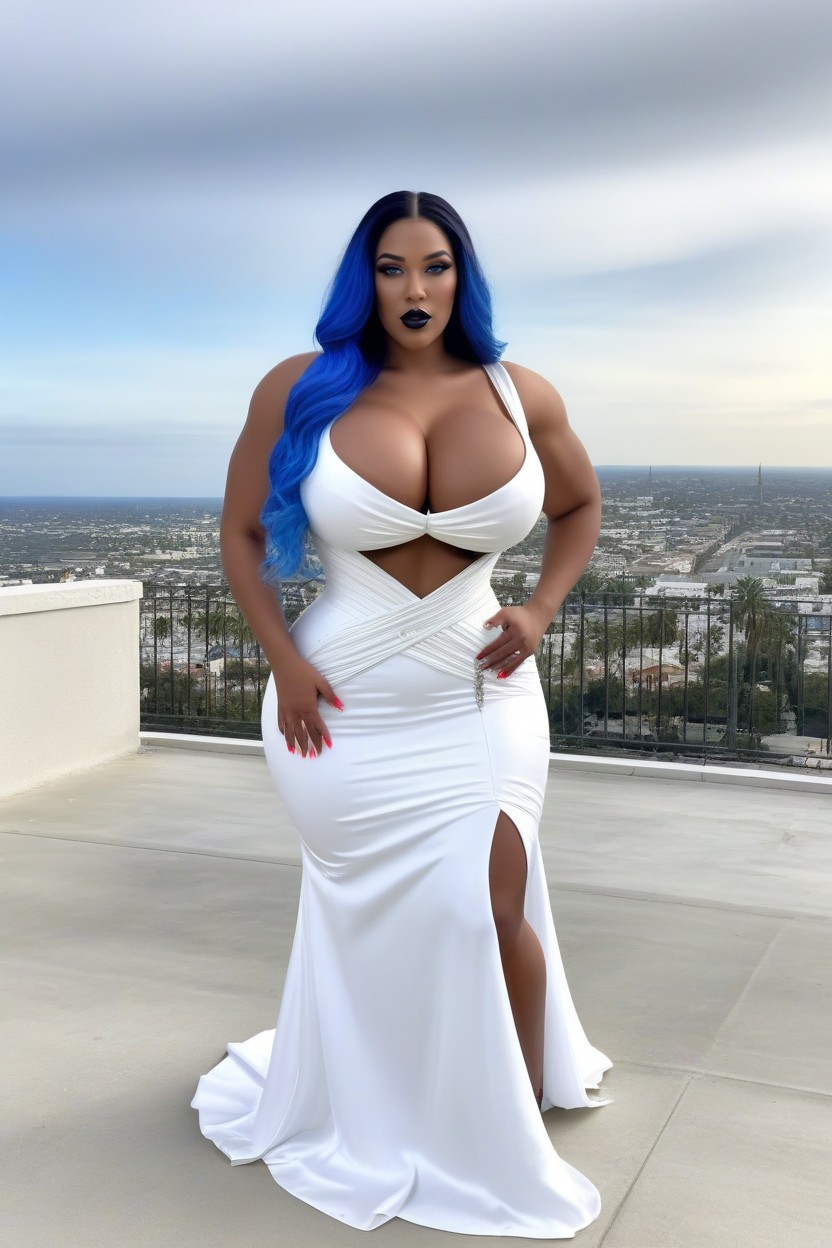 Hourglass Figure, Cosplay, Ripped Muscles AI Porn