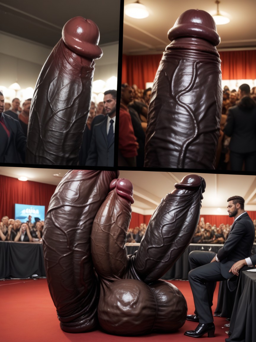 Hdr, Massive Glans, Glans Head Is Bigger Than Penis Shaft AI Porn