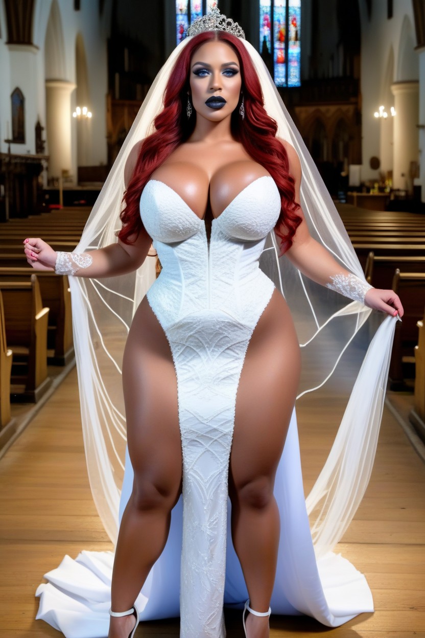 Full Body View, Eight Feet Tall, Muscular Striated AI Porn