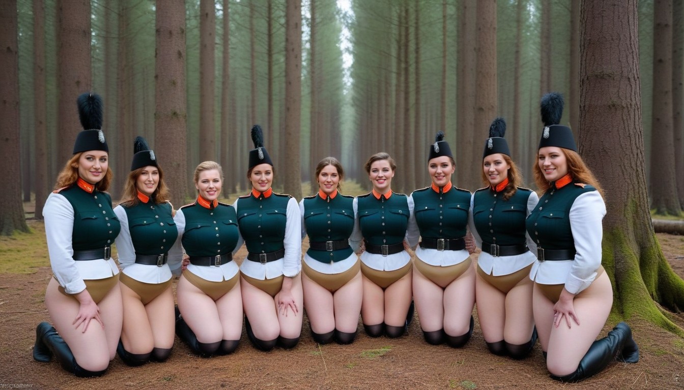 German, Full Body, Natural Breast AI Porn