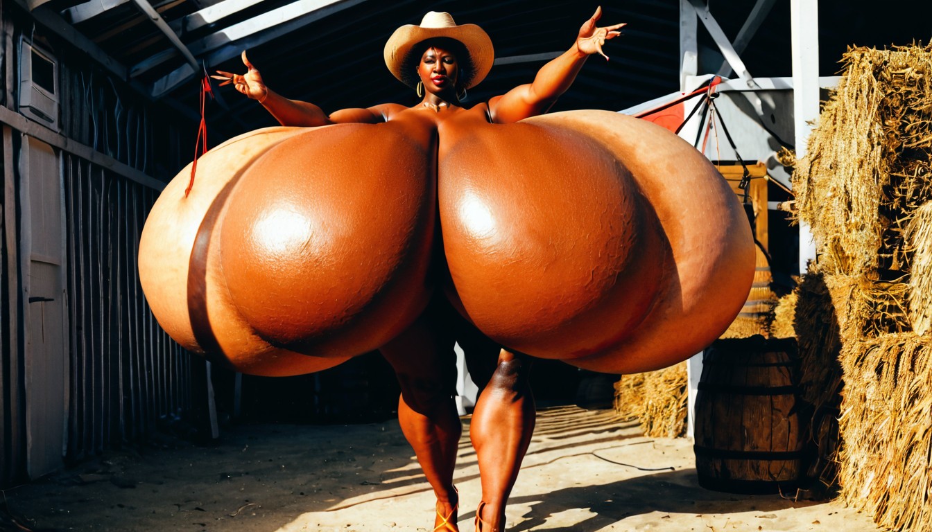 Farmer, Hyper Gigantic Breasts, Hyper Gigantic Breasts AI Porn