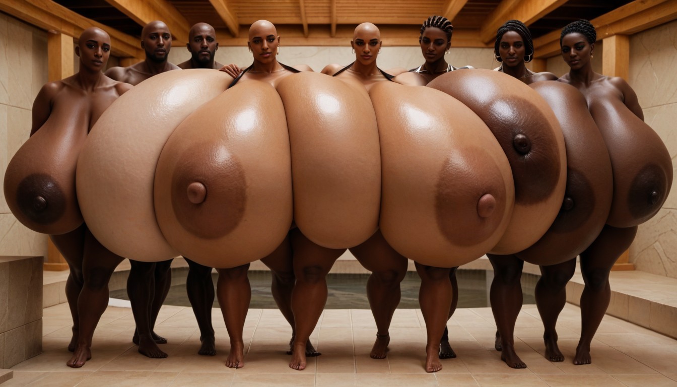 Hyper Massive Breasts, Hyper Massive Breasts, Bald AI Porn
