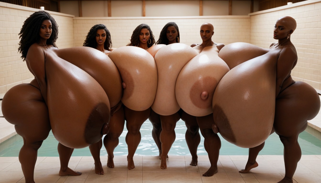 Harem, Hyper Massive Breasts, Hyper Massive Breasts AI Porn