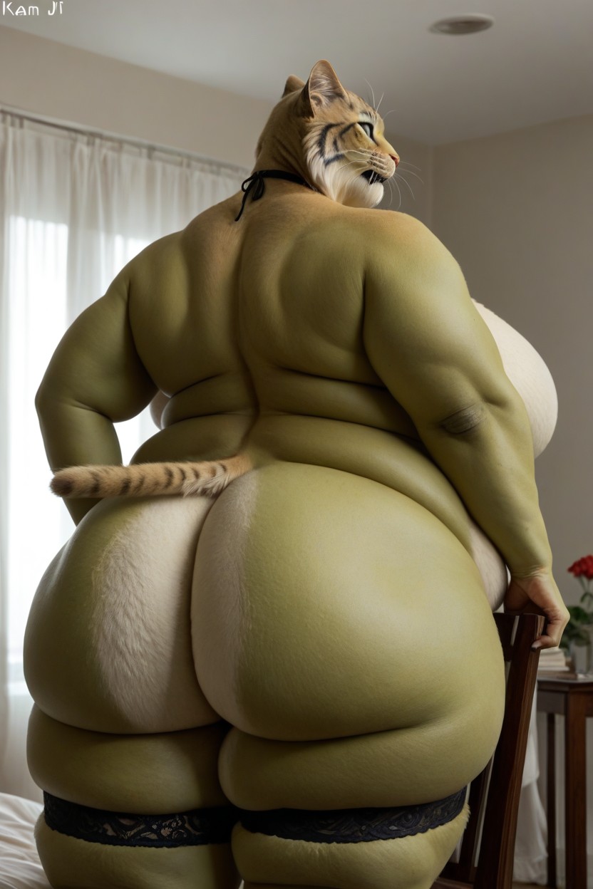 Ssbbw, Hyper Chubby Bodied Male, Bbl AI Porn