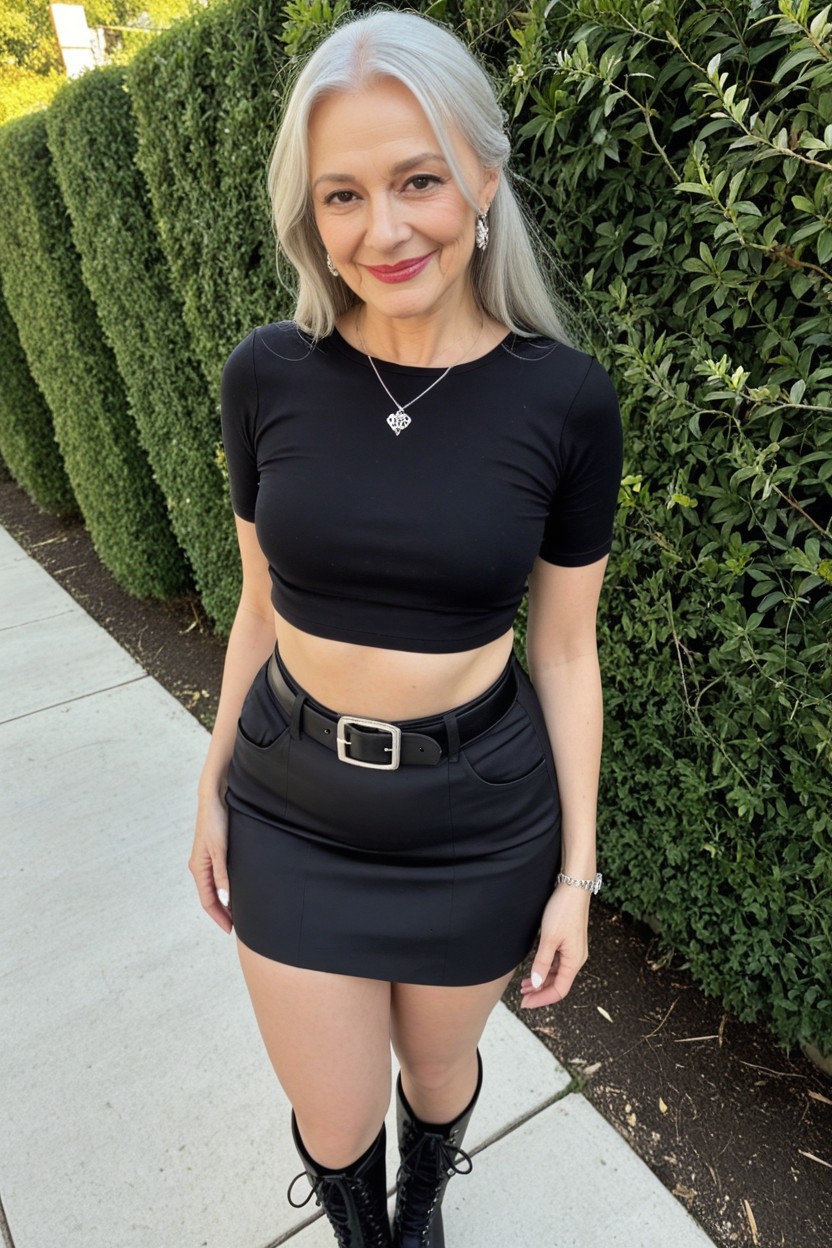 Perfect Thighs, Blushing, 60+ AI Porn