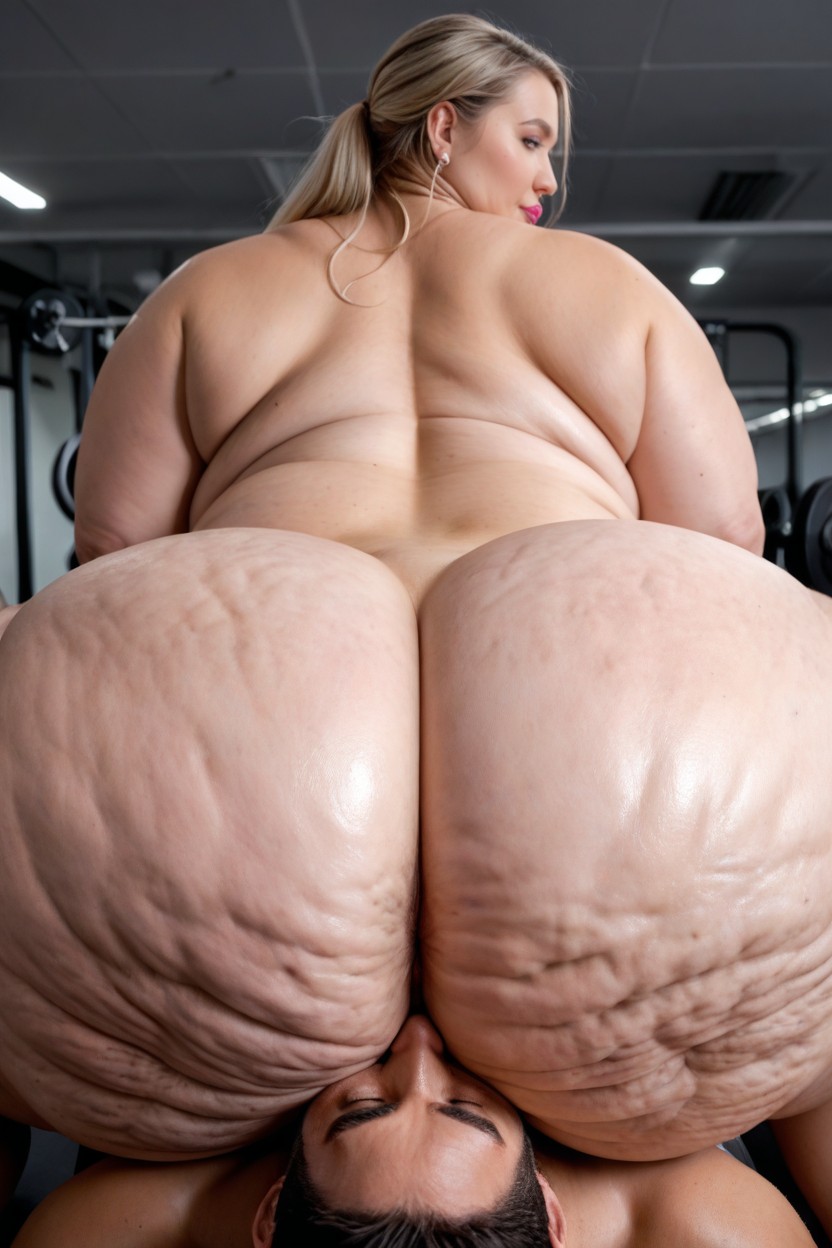 Harén, Gigantic Ass, Asentarse En La Cara Porno IA