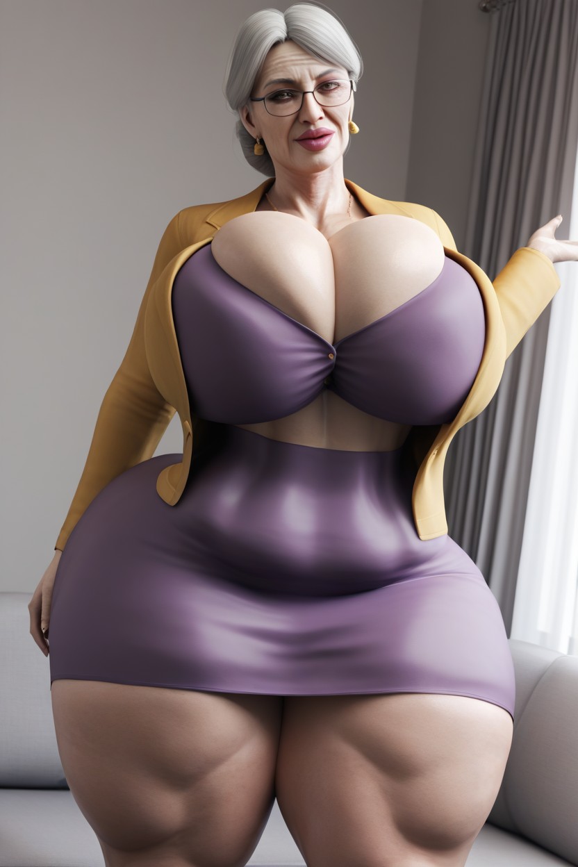 Old Woman, Big Bubble Ass, Granny Porno IA