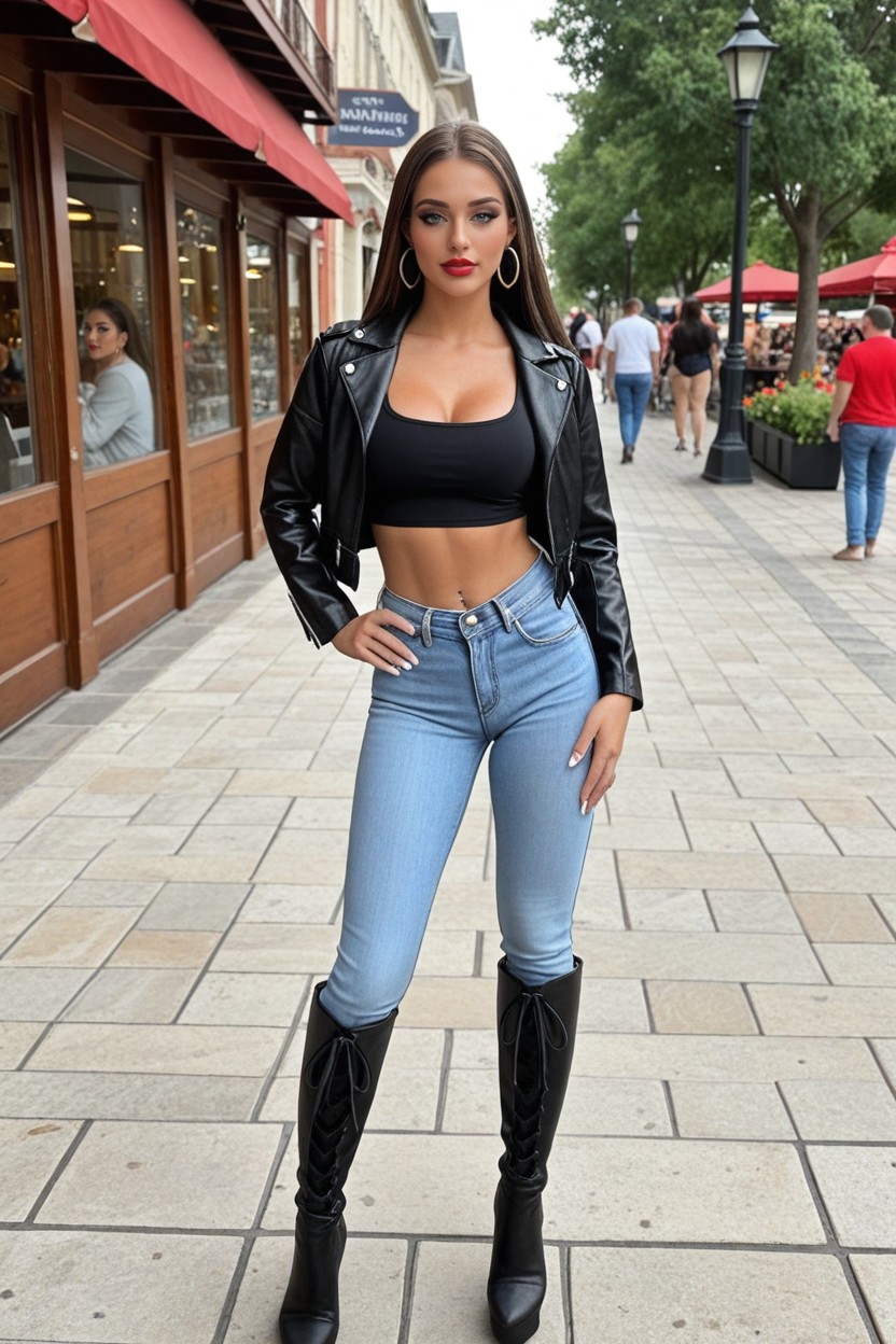 Paseo Marítimo, Sweetest Girlfriend Appearance, 20+ Porno IA