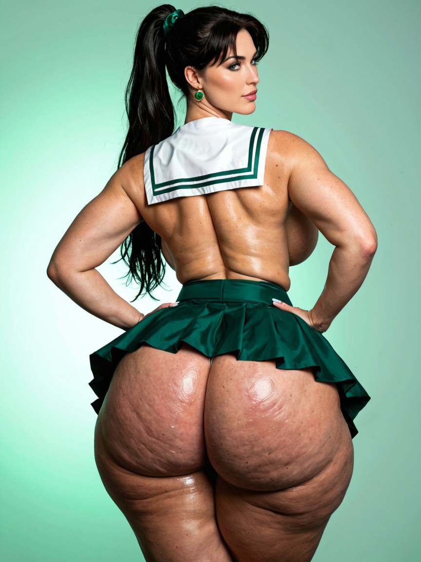 Saggy Breasts, Saggy Breasts, Gigantic Hips Porno IA
