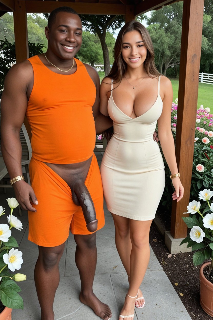 Fat Naked African Man, Delicate Features, Big Ass AI黃片