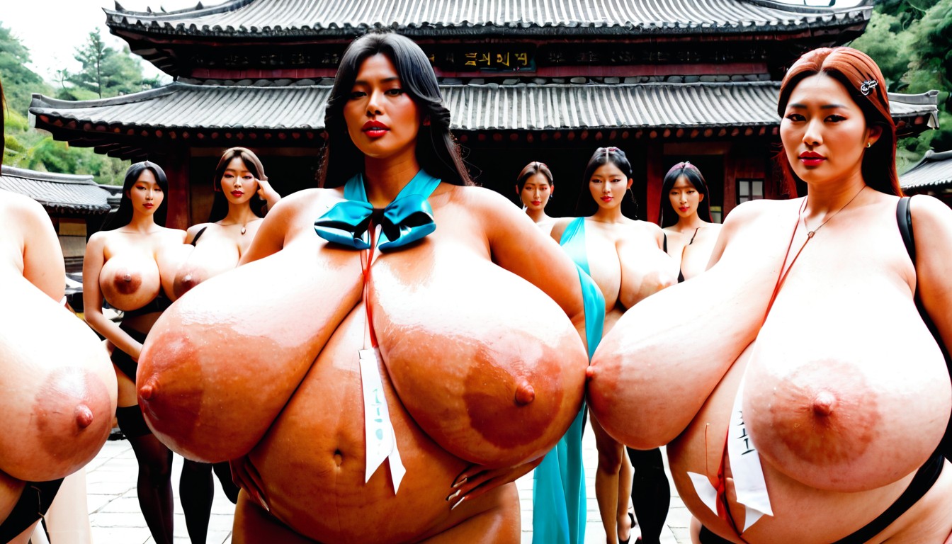 Enormous Breasts, Enormous Breasts, Korean Village AI黄片