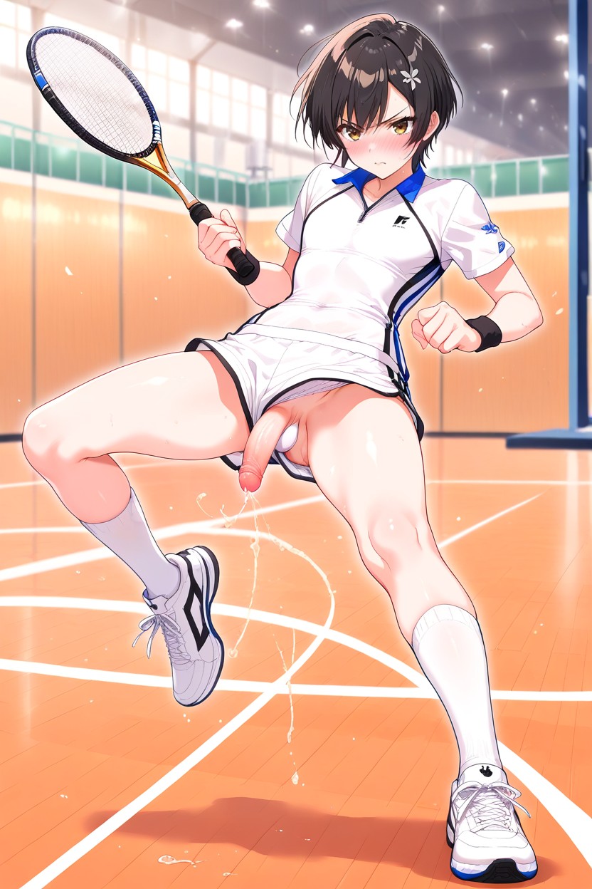 High Resolution, White Sports Shoes, Hd AIポルノ