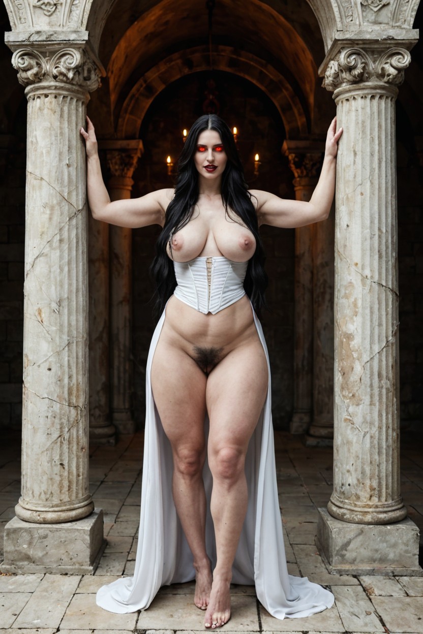 Zombie Skin، Pussy Exposed, Focus On The Dark Atmosphere, Detailed Porno IA