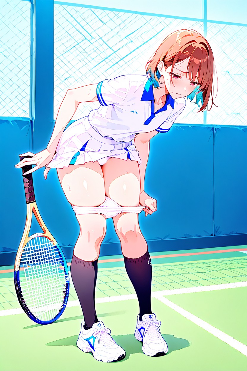 K, White Briefs Around Thighs, Otokonoko Porno IA