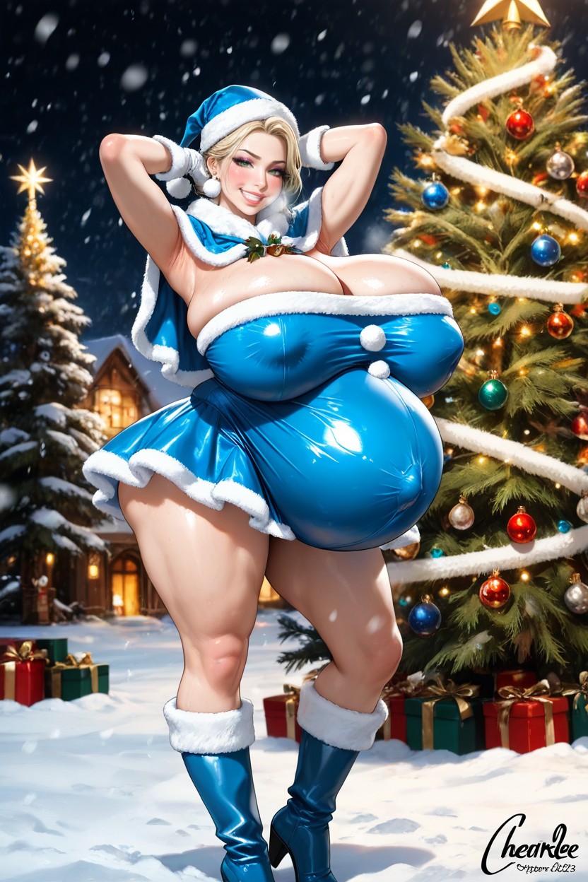 Supermodel Body, Earrings, Winter Porno IA