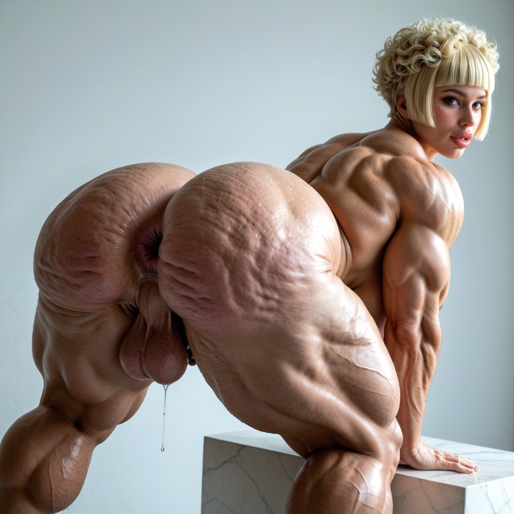Gape Anus, Cellulite, Extremely Large Ass AI Porn