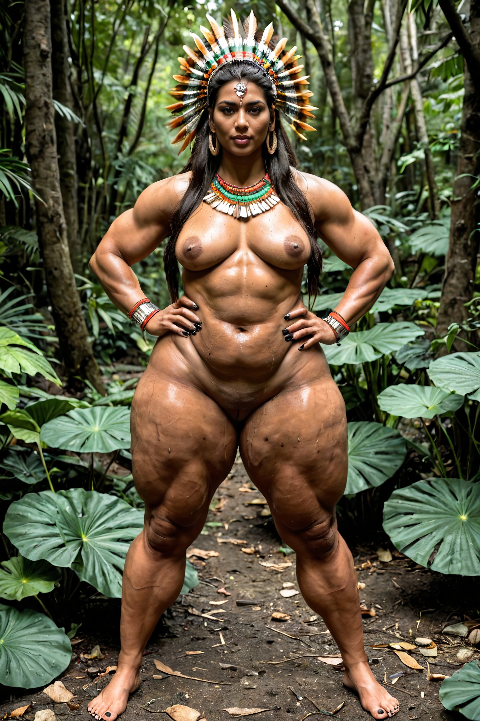 Tall, Fat Thighs, Big Veins On Thighs Porno IA