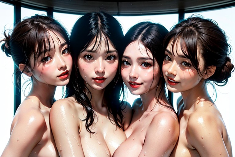 Everyone's Body Orientation Is The Same, Redes Sociales, Ponytail Porno IA