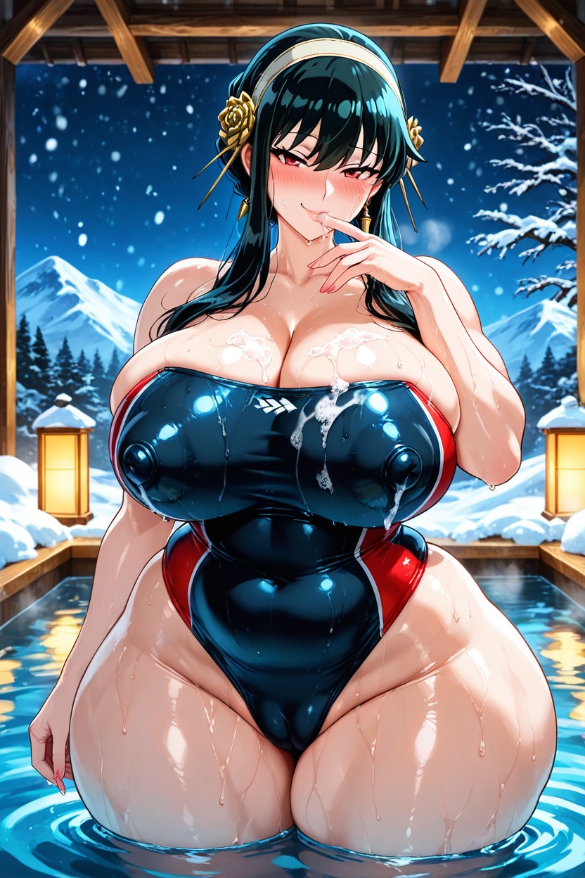 Hyper Camel Toe, Jacuzzi, Fat Legs AI 포르노