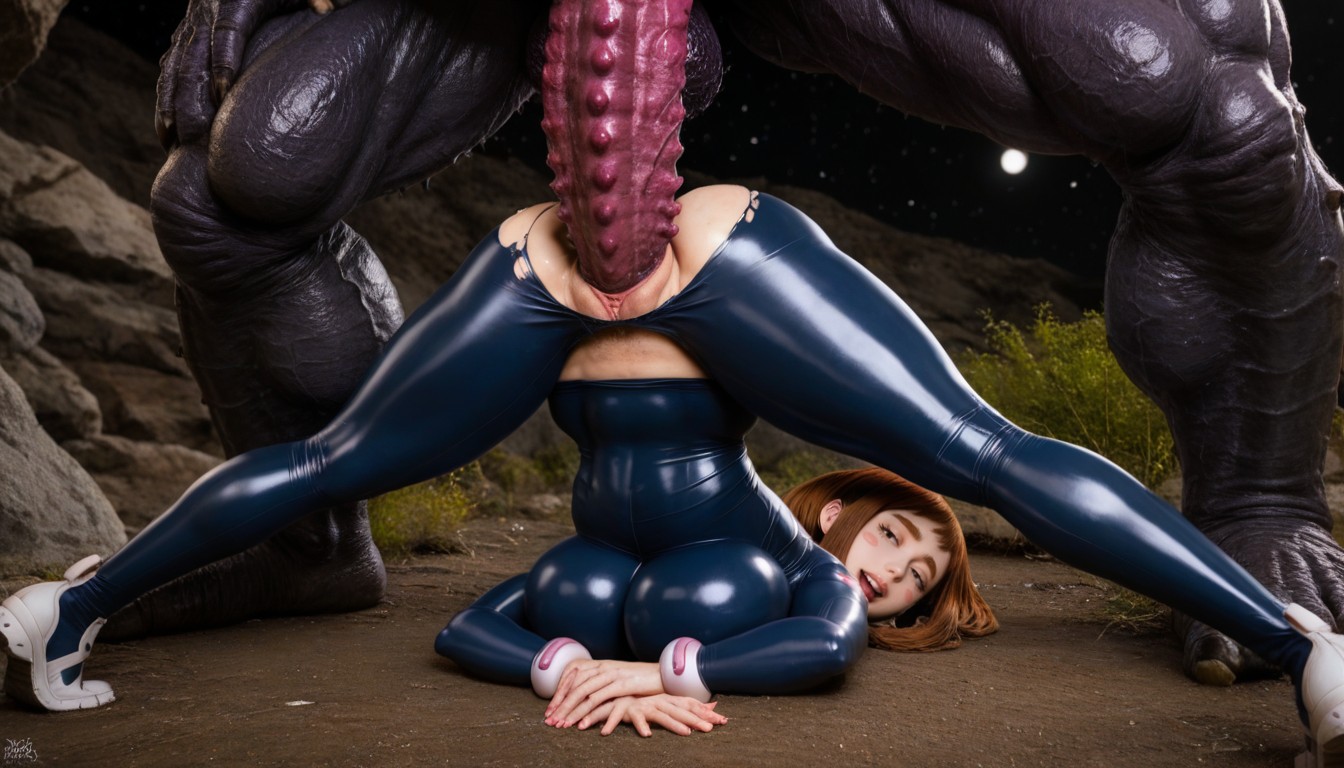 Colossal Cock, Fucked By Giant Ugly Space Monster, 角色扮演 AI黃片