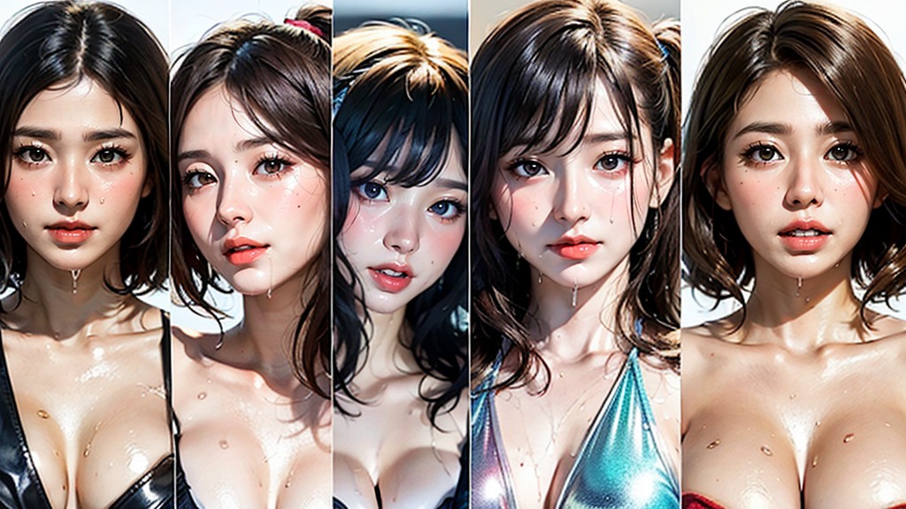 Hair Band, 昏暗照明, All Women Are Sweating AI黄片