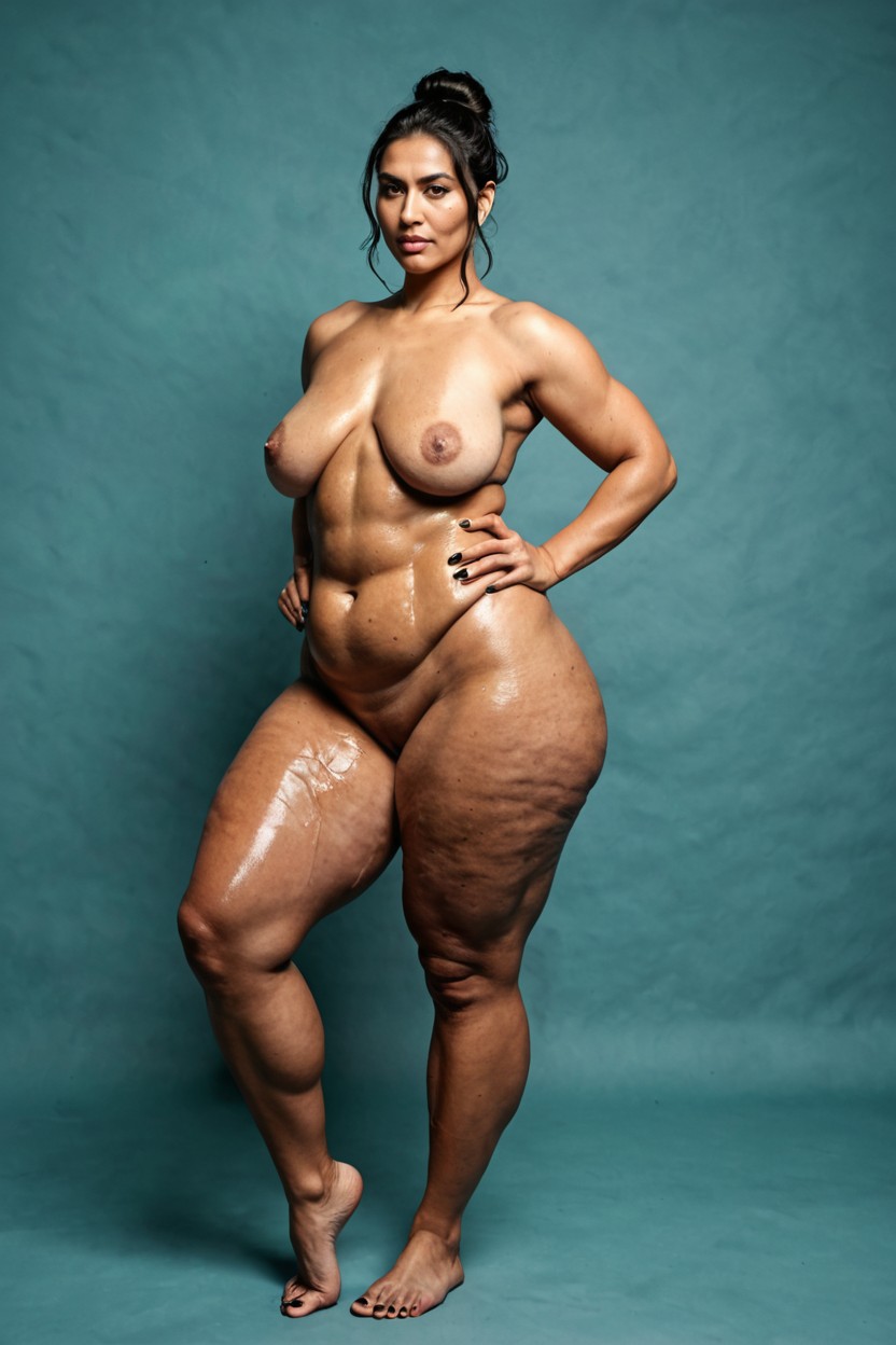 Cellulite Thighs, Light Skin, Bbw Hips AI黃片