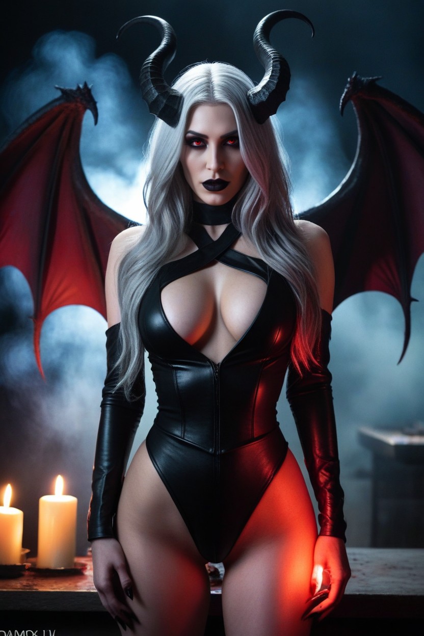 Dark Night, Cuerpo Completo, Lilith From Diablo Iv Porno IA