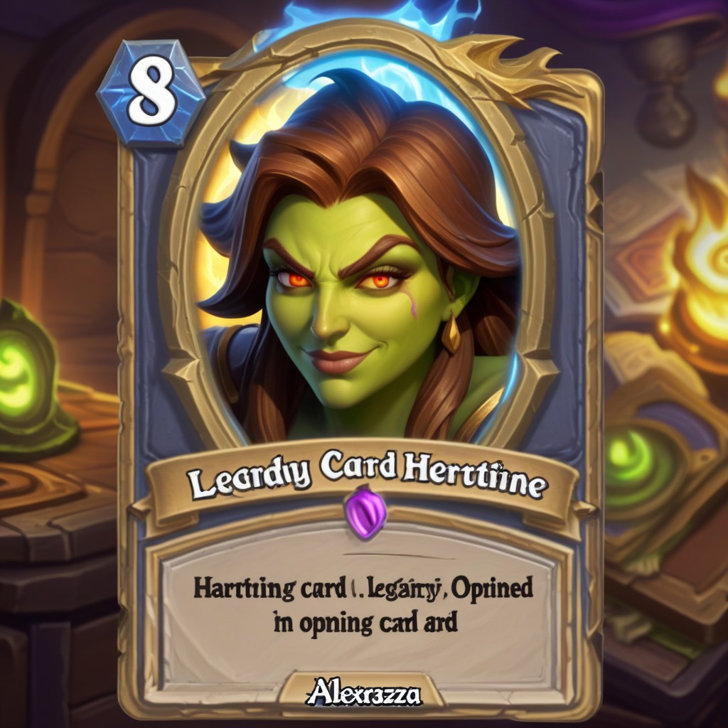 25+, Classic Game Artstyle, Create Screenshot From Classic Hearthstone Game Porno IA