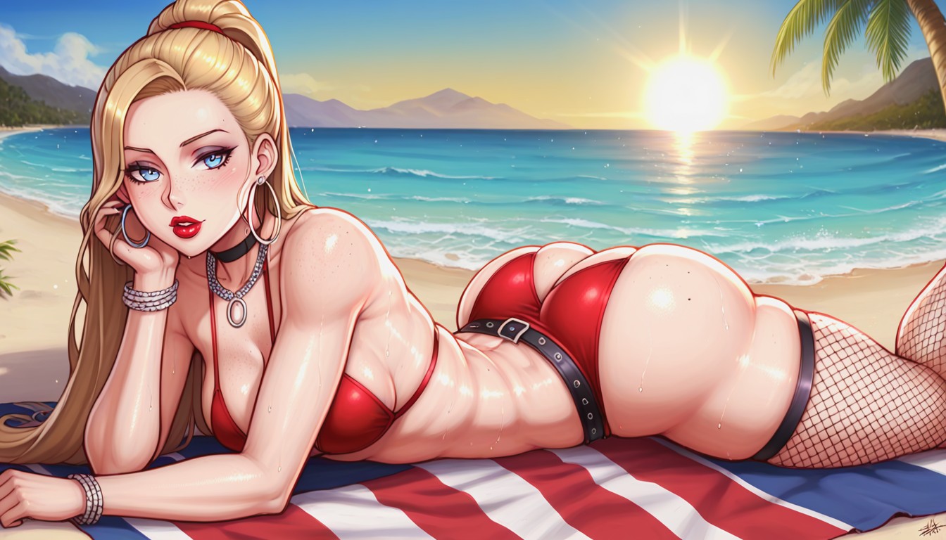 Asura Ai Art Style, Piel Grasa, Necklace Porno IA