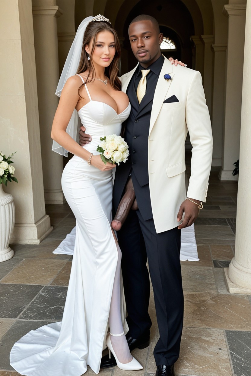 Interracial, Open Fron Clothes, Perfect Butt Porno IA
