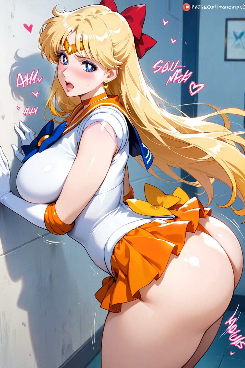 Sailor Venus, Rounded Breasts, Standing AI Porn
