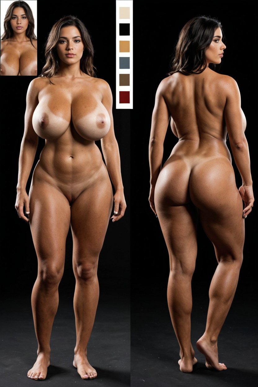 Simple Lighting, Front View, Neutral Expression AI Porn