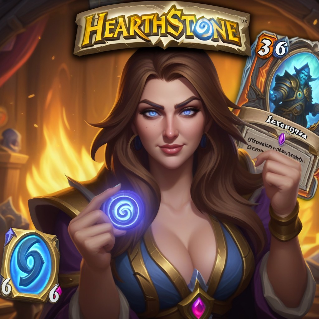 Original Hearthstone Game, Classic Game Artstyle, 25+ AI Porn