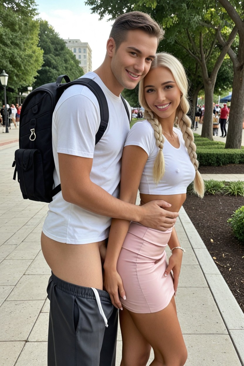 Man Woman, Sharp Details, Ass AI Porn