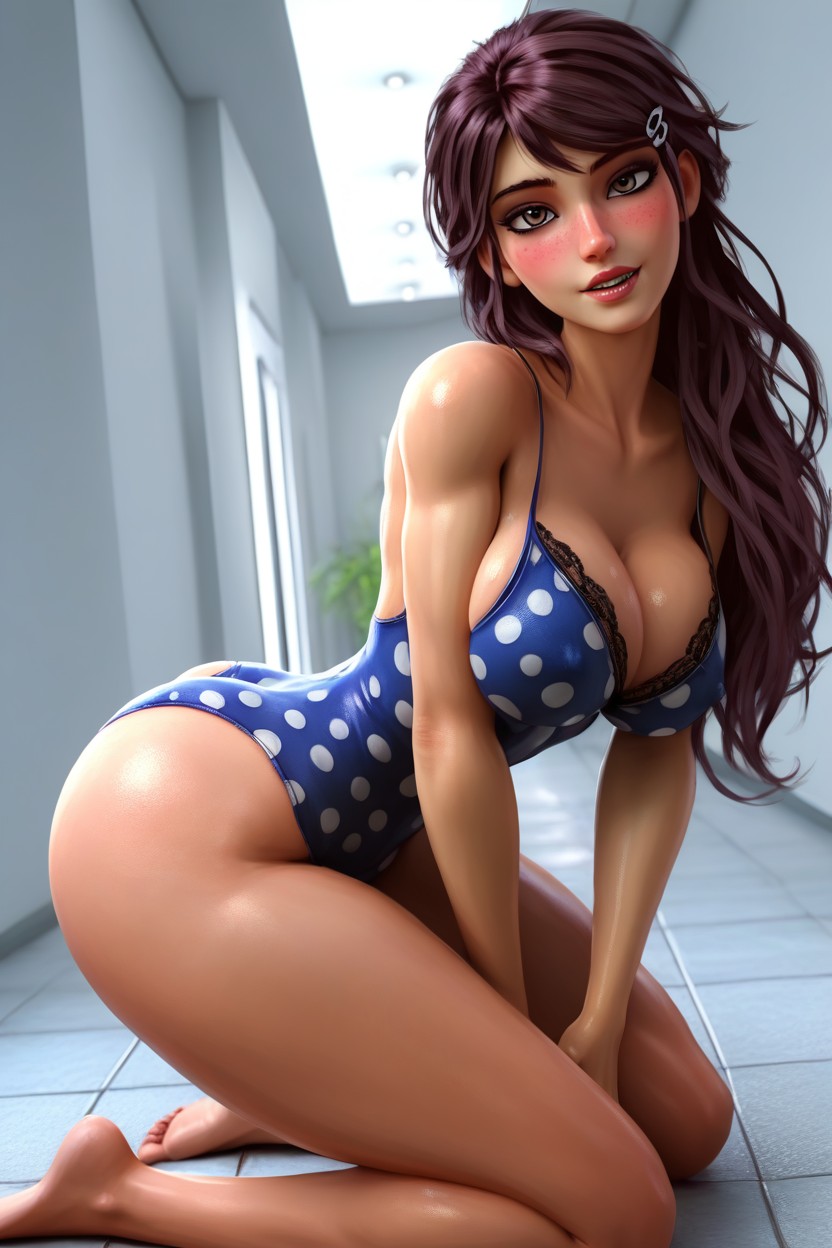 Full Body View, Ass Above Head, Greek AI Porn