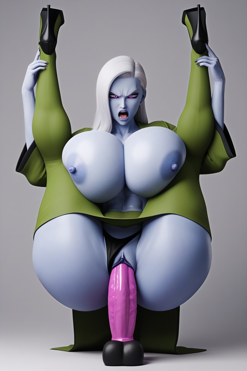 Focus On Face, Angry, Colossal Breast AI Porn
