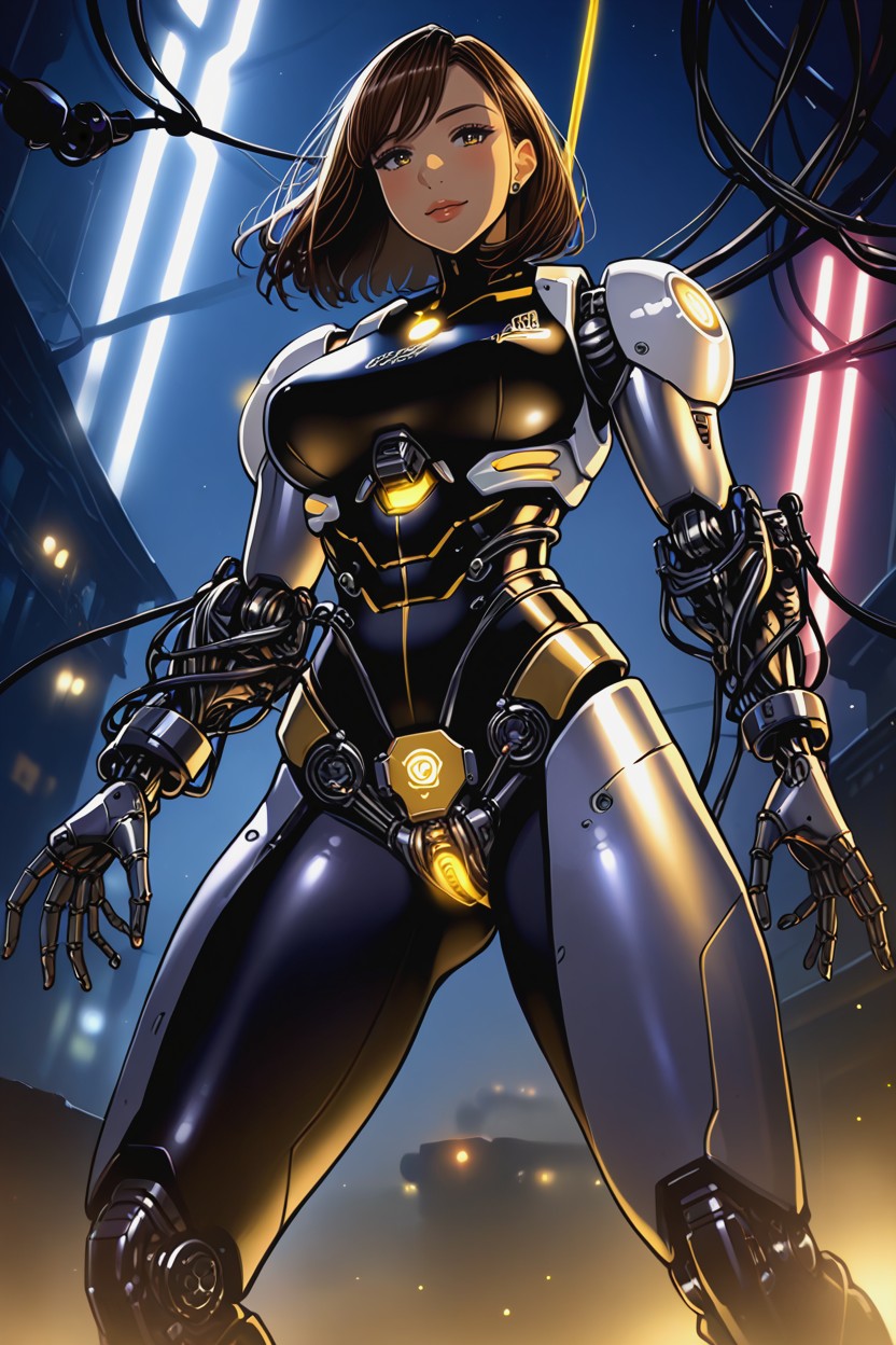 Sexy, Shes Connected, Robot Woman AI Porn